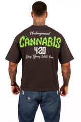 Camiseta BOXY FIT CANNABIS