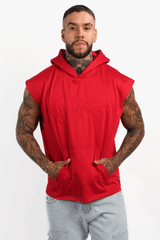 CAPOTA SISA FIGHT APLIQUE ROJO