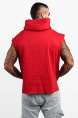 CAPOTA SISA FIGHT APLIQUE ROJO