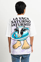 camiseta over LA SATURNITA