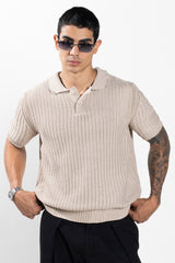 Camiseta Polo Tejida