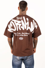 Camiseta OVER JUST MORNIG