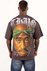 Camiseta OVER TUPAC FACE