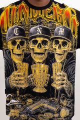 CAMISETA OVER - SKULL