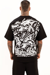 Camiseta over LOBOS FOTOLUMINICENTE