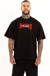 Camiseta OVER BLESSED RED