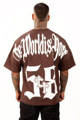 Camiseta over WORLDIS