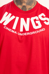 Camiseta over WINGS CINEMA