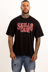 Camiseta over SKULL Y CASH