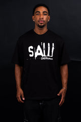 CAMISETA OVER - SAW - HALLOWEEN