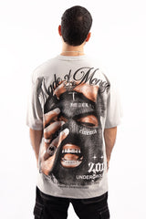 Camiseta silver MADE MY MONEY