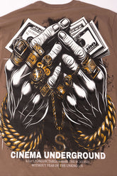 Camiseta silver GANGSTA PARADISE