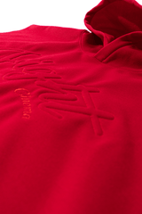 CAPOTA SISA FIGHT APLIQUE ROJO