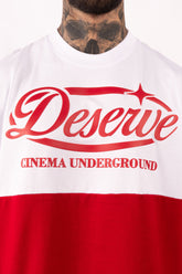 Camiseta OVER ROJA DESERVE