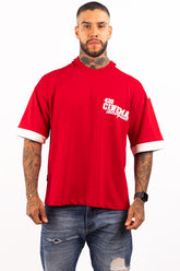 Camiseta OVER ROJA THE TIME 420