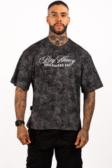 ACID WASH BOXY FIT BIG MONEY