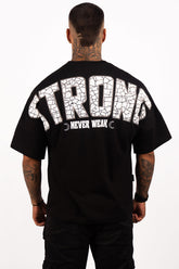 Camiseta BOXY FIT STRONG