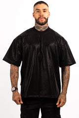 Camiseta OVER CUERINA OPACA