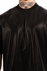 Camiseta OVER CUERINA BRILLANTE