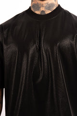 Camiseta OVER CUERINA OPACA