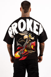 Camiseta BOXY FIT BROKEN COYOTE