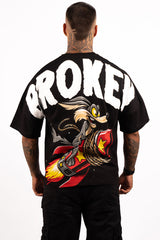 Camiseta BOXY FIT BROKEN COYOTE