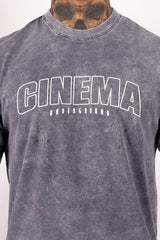 ACID WASH BOXY FIT CINEMA CRIMINAL