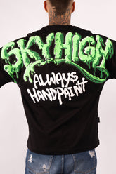 Camiseta BOXY FIT SKYHIGH