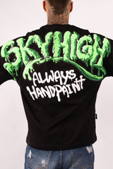 Camiseta BOXY FIT SKYHIGH
