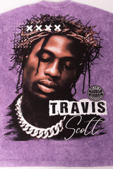 ACID WASH BOXY FIt TRAVIS SCOTT