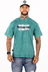 ACID WASH BOXY FIT ICE UNDERGROUND