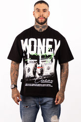 Camiseta OVER MONEY LAUNDRY