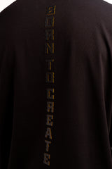 CINEMA BÁSICA -OVERSIZE FIT - BORN TO CREATE