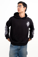 Buzo Oversize negro LOS ANGELES