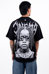 Camiseta over BRIGHT NIGHT