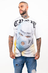 Camiseta over CREW