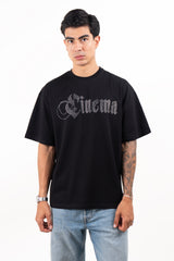 Camiseta over ERROR 404 piedra plateada