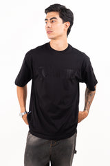 Camiseta over ERROR 404 piedra negra