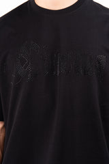 Camiseta over ERROR 404 piedra negra