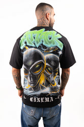 Camiseta over ATTACK