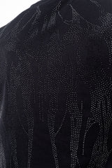 Camiseta over GOTHIC piedra negra