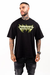 Camiseta over TOXIC pedrería