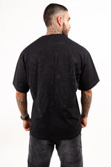 Camiseta over TEN OFF piedra negra