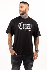 Camiseta over CRAZY GIRL