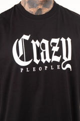 Camiseta over CRAZY GIRL