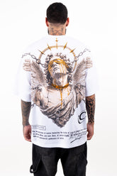 Camiseta over ANGEL CHAINS