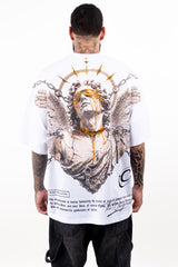 Camiseta over ANGEL CHAINS