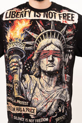 Camiseta over FREEDOM HAS PRICE