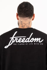 Camiseta over FREEDOM HAS PRICE