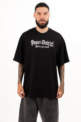 Camiseta over POWER DISTRICT